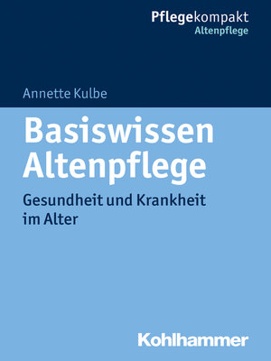 cover image of Basiswissen Altenpflege